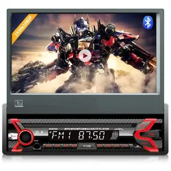 Radio AudioCore AC9100 Schwarz Rot