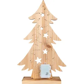 NÄVE LED-Holz-Dekoleuchte "TANNENBAUM" klein,