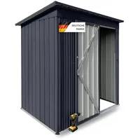 Albatros Gerätehaus s verzinktes Metall in Anthrazit, (ral 7016)