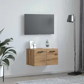 vidaXL Wandschrank Artisan-Eiche 60 x 36.5 x 35 cm Holzwerkstoff