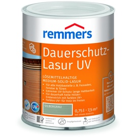 Remmers Dauerschutz-Lasur UV 750 ml silbergrau seidenglänzend