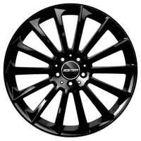 GMP Stellar glossy black 9x18 ET50 5x112 66,6,
