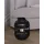 Beliani Laterne Bambusholz 30 cm Tragegriff schwarz