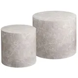VCM Nuuk Beige Marmor 48 x 40 x 48 cm