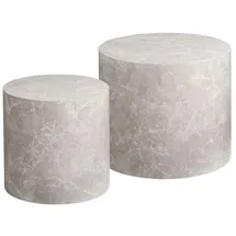 VCM Nuuk Beige Marmor 48 x 40 x 48 cm