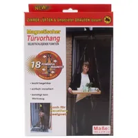 Walter Türvorhang Insektenschutz magnetisch Schwarz - 100 x 210