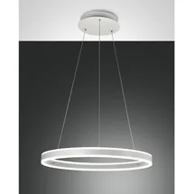 Fabas Luce Palau 1-flg. Ø60 cm Metall weiß