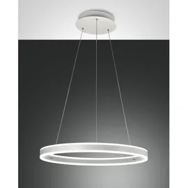 Fabas Luce Palau 1-flg. Ø60 cm Metall weiß
