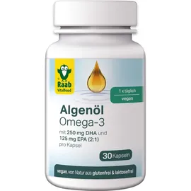 Raab Vitalfood Algenöl Omega-3 Kapseln 30 St.