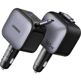 UGREEN EC604 145W Kfz Ladegerät 145 W USB-C® Buchse, USB-C® Stecker, USB-A Buchse Grau