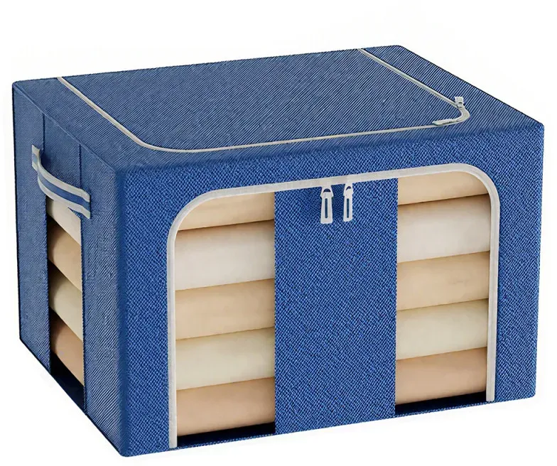 SNSP Aufbewahrungsbox, antibakteriell, groß, aus Stoff, Quiltstoff, Sortierbox, Oxford-Stoff, faltbare Aufbewahrungsbox