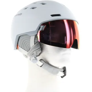 Head Rachel 5K Pola Skihelm mit Visier-Weiss-M-L