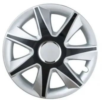 Radkappen für Felgen Run schwarz/silber - 16 Zoll