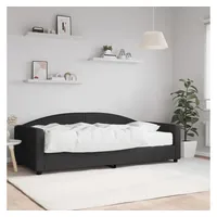 VidaXL Tagesbett mit Matratze 100 x 200 cm schwarz