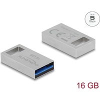 Delock - USB-Flash-Laufwerk - 16 GB USB 3.2 Gen 1 (3.1 Gen 1) Silber