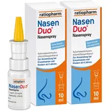 NasenDuo Nasenspray - bei Schnupfen - DOPPELPACK 2X10 ml