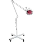 Dhouse 275W Infrarottherapie Infrarotlampe Infrarotstrahler Infrarot Lampe mit Bodenstativ Rotlichtlampe Wärmelampe Therapielampe Heizlampe Wärmetherapie Heizung Rotlichtlampe