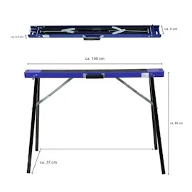 Helo24 2x Arbeitsbock Klappbock Stützbock Montagebock Unterstellbock Werkstatt C3