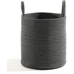 Korb BLEND dunkelgrau - grau