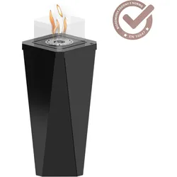 Hitze freistehender Bio-Kamin LESTE Bioethanol Kamin Wärmequelle Standkamin