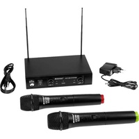 Omnitronic VHF-102 Hand Sprach-Mikrofon Übertragungsart (Details):Funk