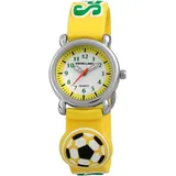 Excellanc Analoge Kinderuhr 0 mm Silikonarmband Gelb