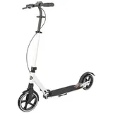 Crivit Aluminium-Scooter Big Wheel (schwarz/weiß)