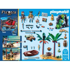 Playmobil Pirates - Piratenschatzinsel mit Skelett