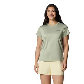 Columbia Bluevista HillTM Kurzarm-t-shirt - Safari Heather - L