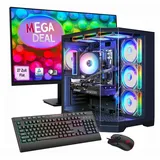 Hyrican Gaming-PC HYPE-A 2023 27" LED AMD Ryzen 5 7500F 4,0 GHz 32 GB RAM 1 TB SSD GeForce RTX 5060 Windows 11