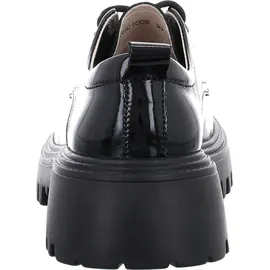 Artiker Damen Plateau Schnürschuhe für Damen, schwarz, 39 EU
