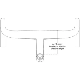 Deda Lenker-Vorbau-Einheit Deda Alanera DCR 44 cm, 130 mm