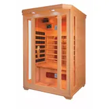 purehaven Infrarotkabine 120x105x190 cm aus kanadischem Hemlock-Holz