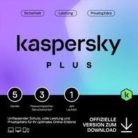 Kaspersky Plus Internet Security 2024 | 5 Devices | VPN | Passwort Manager