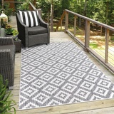 Carpet City Teppich »Outdoor«, rechteckig, grau