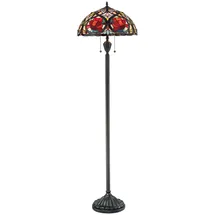 Elstead Lighting Tiffany-Glas 157,5 cm 45,7 cm braun
