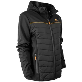 Forsberg Alruut III Hybridjacke mit abnehmbarer Kapuze / schwarz/bronze / M