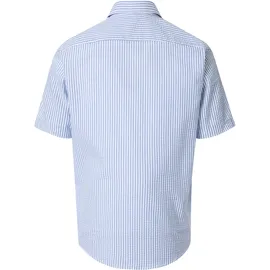 CasaModa Kurzarmhemd Blau L