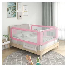 vidaXL Bettschutzgitter Cody 100 x 25 cm Rosa