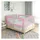 vidaXL Bettschutzgitter Cody 100 x 25 cm Rosa