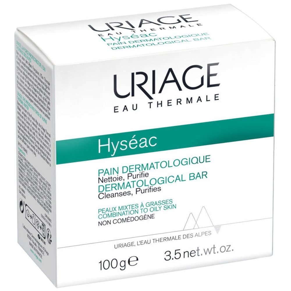 Uriage Hyséac Pain dermatologique 100 g savon