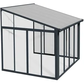 CANOPIA Wintergarten Sanremo 300 x 314 cm grau