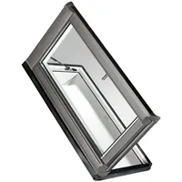 Roto Designo R3 Wohndachausstieg R38_ 054/098 K2DLHV Größe 054/098, Kunststoff weiß, 2fach Comfort, Alu Anthrazit-Metallic