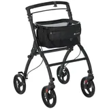 Juskys Indoor Rollator Aktiv - Schwarz