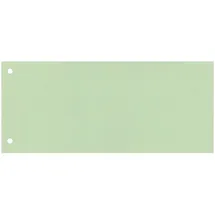 Q-Connect Trennstreifen Q-Connect® KF00518 Trennstreifen - 190 g/qm Karton, grün, 100 Stück