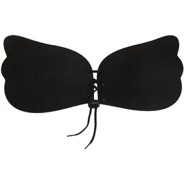 Magic Bodyfashion Klebe-BH MAGIC BODYFASHION "Va-Va-Voom Bra", Damen, Gr. Cup D, schwarz, Obermaterial: 85% Polyamid, 15% Elasthan, BHs Klebe-BH, vorn mit Schnürung