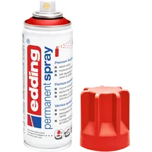 edding 5200 Permanentspray Premium Acryllack 200 ml verkehrsrot matt