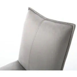 DeLife Lelio-Flex Samt Grau