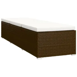 vidaXL Sonnenliege 200 x 67 x 42 cm Braun