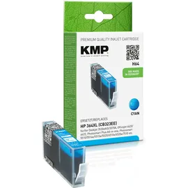 KMP H64 kompatibel zu HP 364XL cyan (1714,0003)